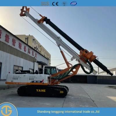 Small Piling Hammer Making Machine Crawler Pile Driver Drilling Dr-90 Rig for Free Can Customized