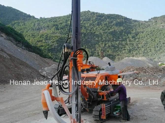 Zega D535t Pneumatic Surface DTH Crawler Drilling Rig for Mining or Quarry