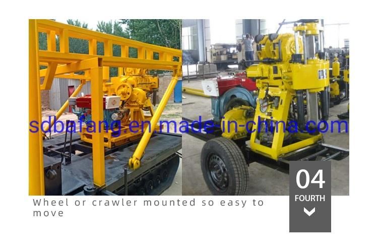 Xy-200 Borehole Water Well Drill Rig Deep Hole Drilling Machine Manufacturer Supply
