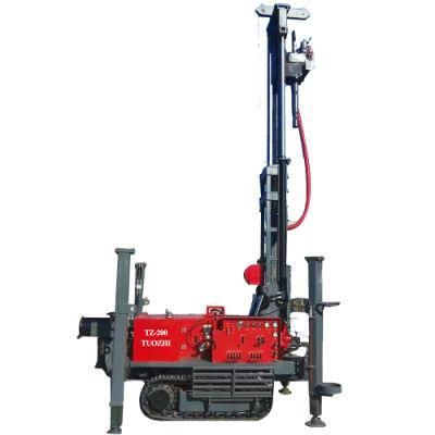 Small 200m Portable Crawler Water Well Drilling Rig