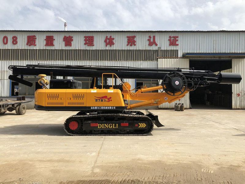 Shandong Province Small Hydraulic System Crawler Drilling Rig Df-20 Model