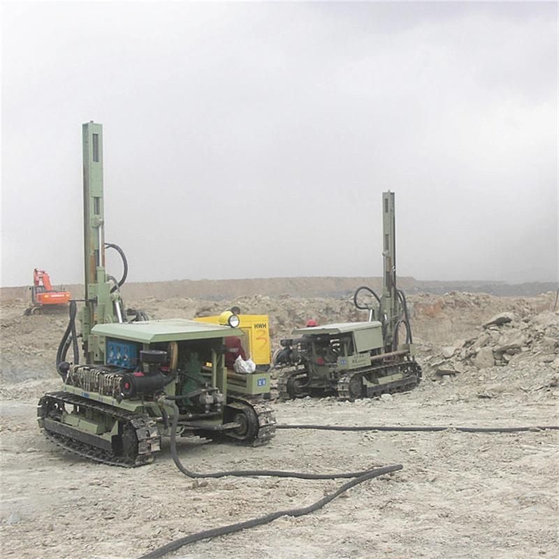 Hydraulic Portable DTH Quarry Drilling Rigs