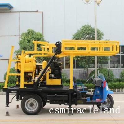 Tricycle Truck Mounted Mobile Mini Water Well Drilling Rig (XYX-200)