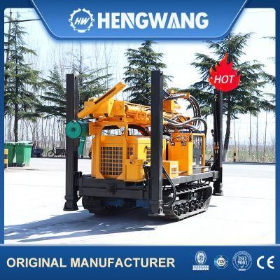 Pneumatic Drilling Depth 180m Mine Water Well Drilling Rigs with 3m Drill Mast
