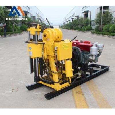Dminingwell Hz-200yy Move The Hydraulic Well Core Drill /Small Hydraulic Exploration Rig / Water Well Drilling Machine for Sale