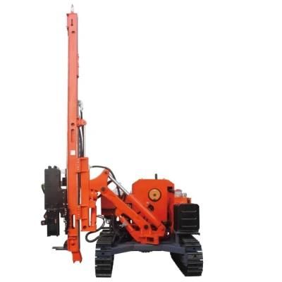 Solar Drop Hammer Screw Pile Driver Machine