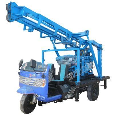 Tricycle Mounted 160m Water Well Drilling Rig