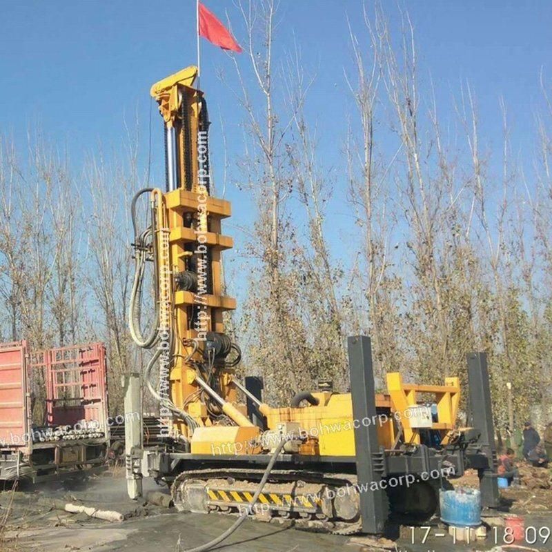 Hydraulic Air Reverse DTH Drilling Rig on Crawler or Truck Chassis