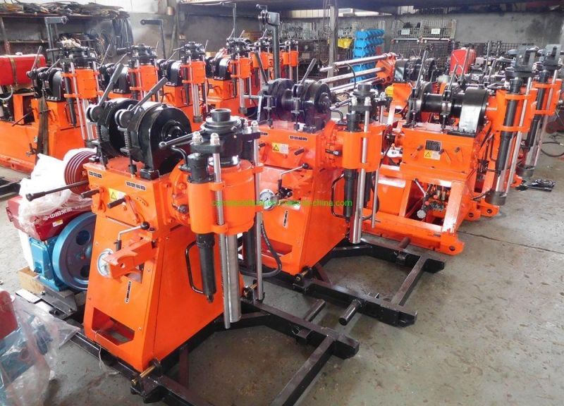 Wheel Trailer Mounted Water Well Borehole Rotary Drilling Rig (GY-150T)
