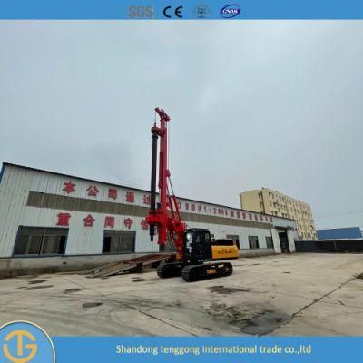 Portable Crawler Hammer Piling Crawler Pile Driver Drilling Dr-90 Rig Machine for Free Can Customized