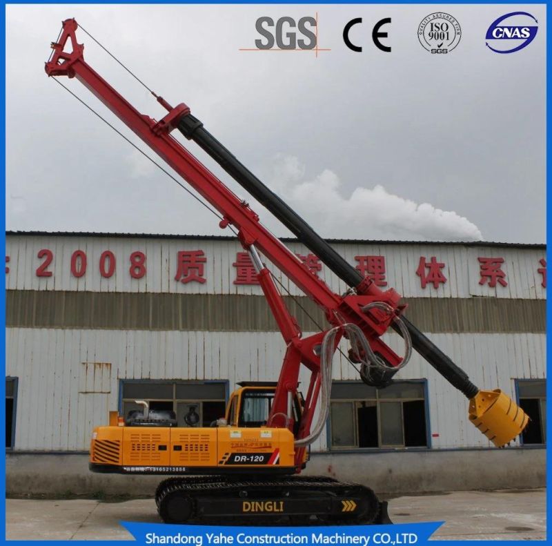 Stable Performance Hydraulic Rotary Pile/Drilling/Drill Rig for Construction Building