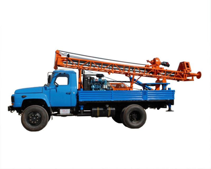 Gl-Iia Truck Full Hydraulic Water Well Borehole Drilling Trucks for Sale