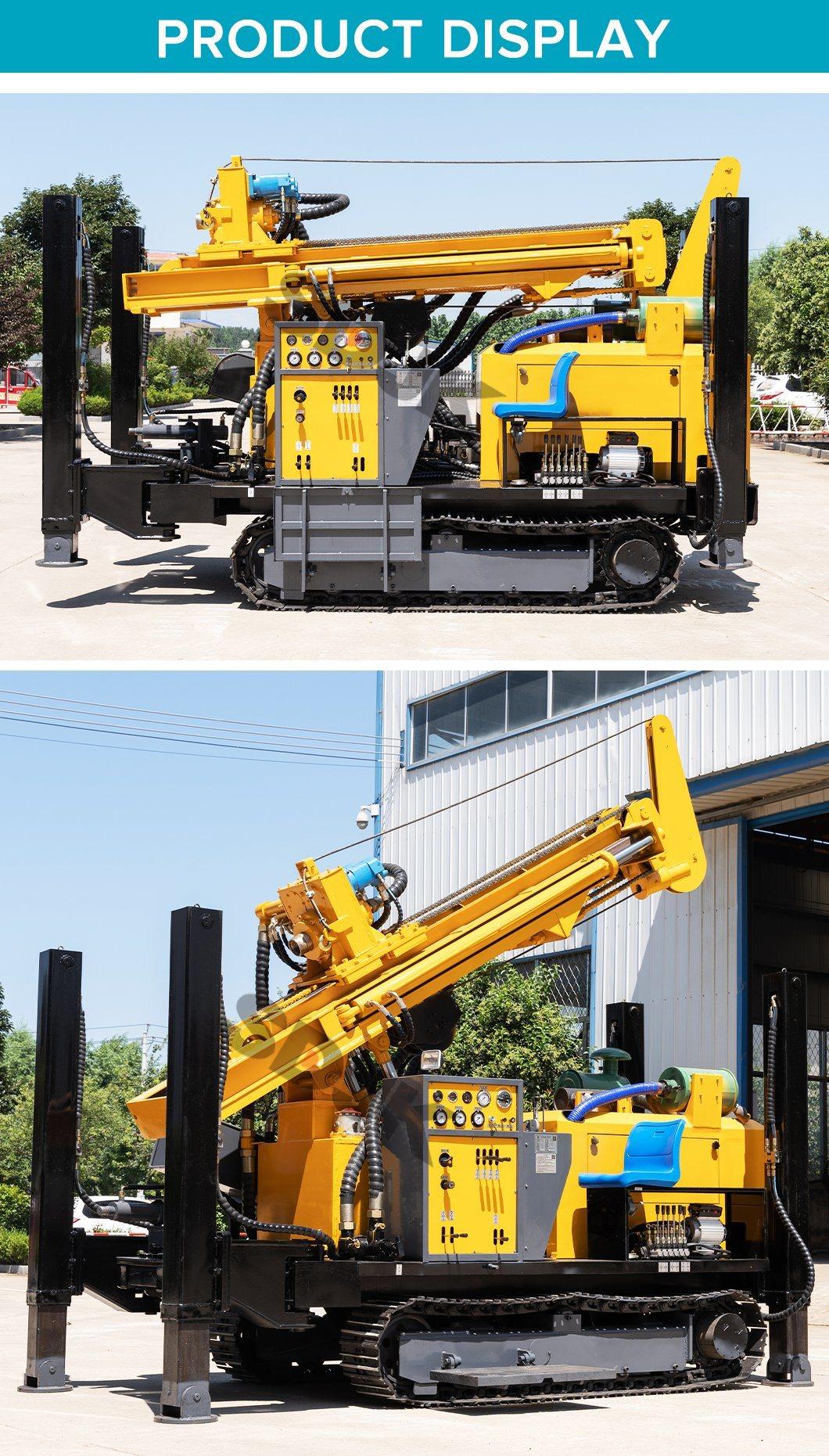 Jk-Dr300 Redesign Hydraulic 300m Manufacturer Portable Water Well Drilling Rig