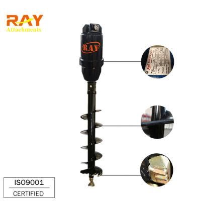 Excavator Attachment Hydraulic Earth Auger Drill