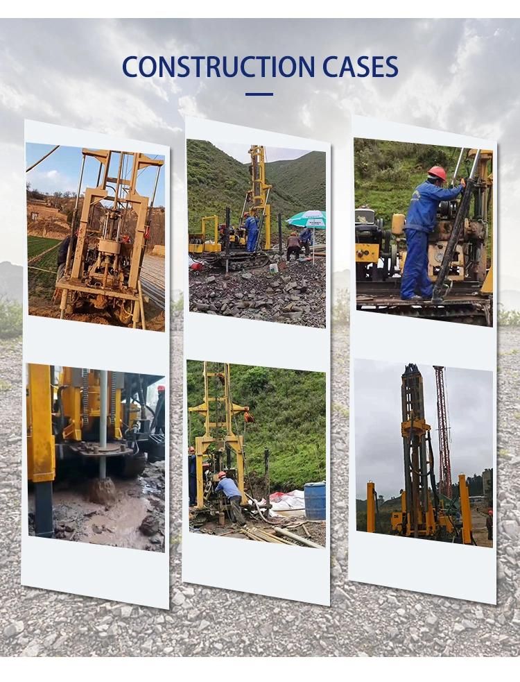 Crawler Hydraulic Core Sample Drilling Rig Xy-3 Model Core Wireline Drilling Rig Machine