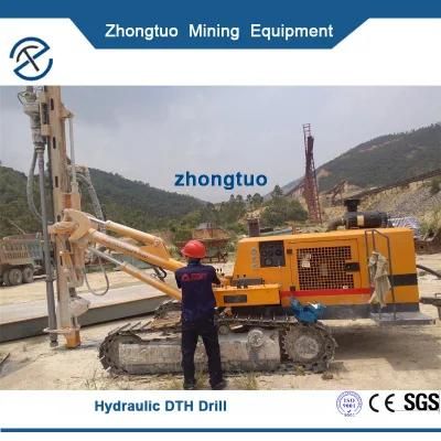 Strong Recommend DTH Drilling Rig for Sale, Dfq-200 Crawler Hydraulic Used DTH Drilling Rig