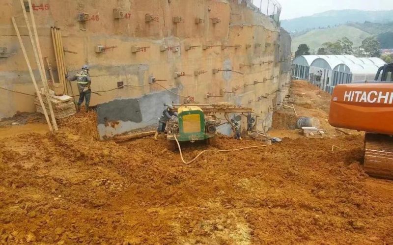 G140yf 20m Hydraulic Mine Blast Hole Hard Rock Drill Separated DTH Surface Drilling Rig Anchor Construction Engineering Machine