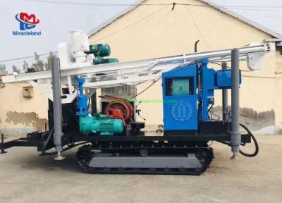 Crawler Mounted Large Diameter Reverse Circulation Borehole Rotary Water Well Drilling Rig (RCW-100)