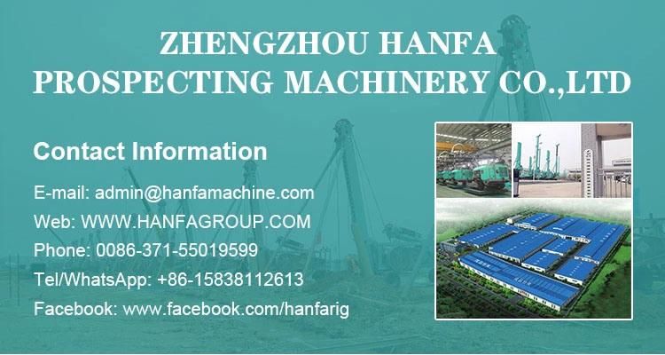 Factory Price Water Drilling Rig Machine in India (HF100T)