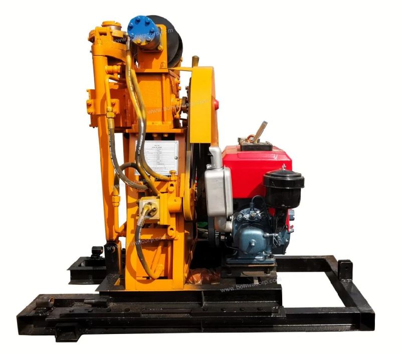 Portable Diesel Engine Type Civil Engineering Drill Rig