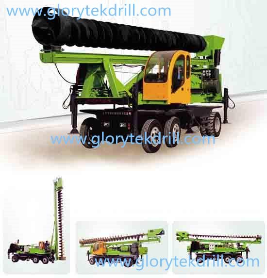 L360-10m Tractor Mounted Auger Drill Rig