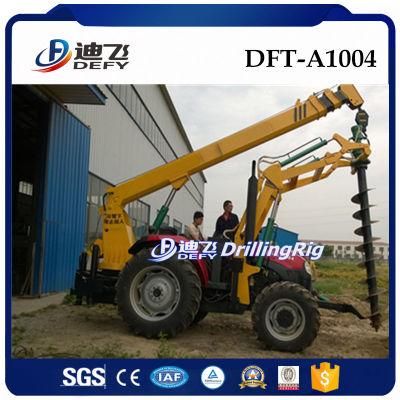 6m Depth Fully Hydraulic Control Pile Drilling Rig