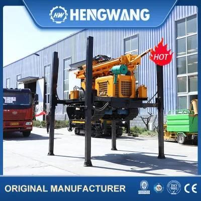 Walking Speed 2.5km/H Portable180m Depth Water Well Drilling Rig Machine with Cheap Price