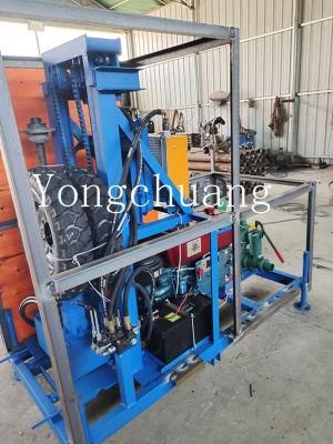 Hydraulic Rotary Drilling Rig with One-Buttom Starter Function
