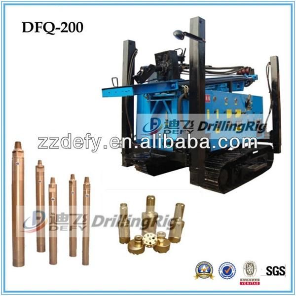 2022 Hot Sale Self-Propelled Pneumatic Water Well Drilling Rig Pneumatic Rock Bolt Drilling Rig