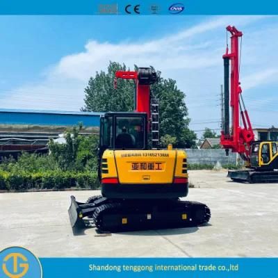 Driver Pile Drilling Pile Driver Epuipments Dr-60 Middle Rotary Rig Hydraulic Hammer Pile Machine
