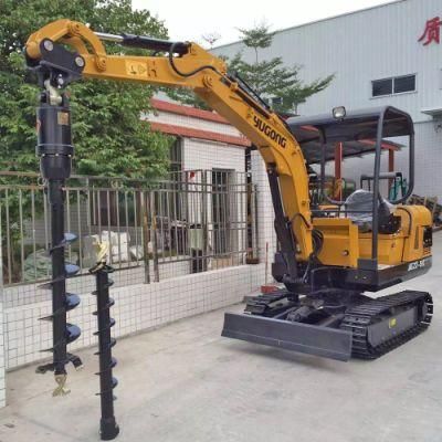 Hot Selling Eaton Drive Hydraulic Big Ground Earth Drilling Machine Earth Auger for Skid Steer Loader
