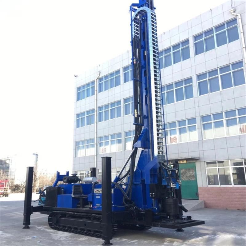 Deep Crawler Mounted Geothermal Water Well Drilling Rig