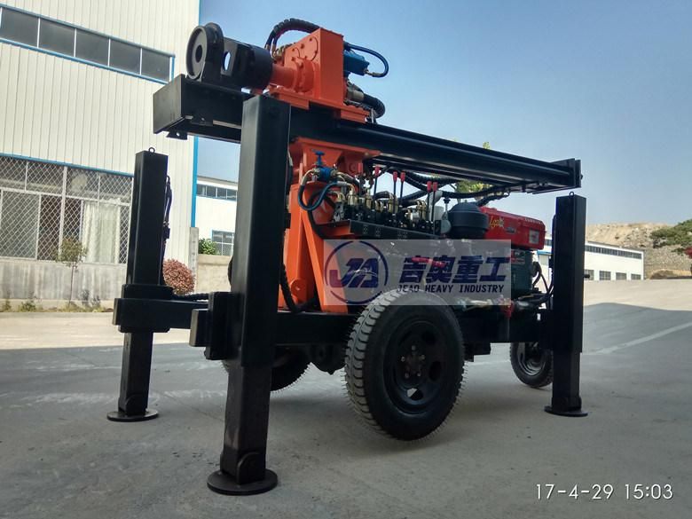 Fy130 Wheel Type Hydraulic Water Well Drilling Rig for Sale
