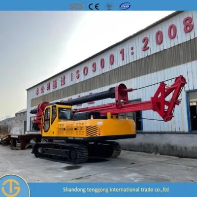 Rotary Drilling Rig with Cummins Engine/ Strongger Rock Penetration Ability/ High Performance and Precision of Drilling