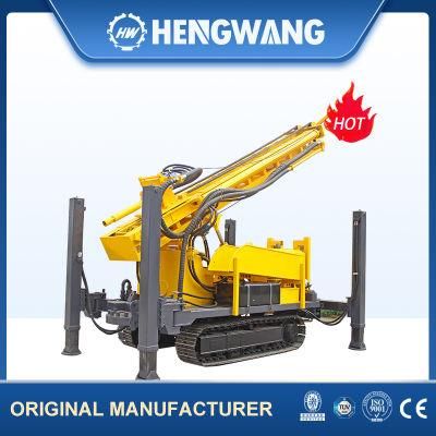 Multi-Function Drilling Drilling Depth 400m for Peru Water Extraction in Mountainous and Rock Formations Big Hole DTH Hard Rock Drilling Rig