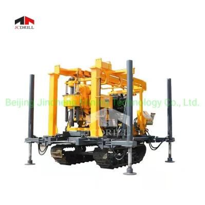 Hydraulic Crawler Drilling Machine Borehole Rotary Crawler Drilling Rigs 180m