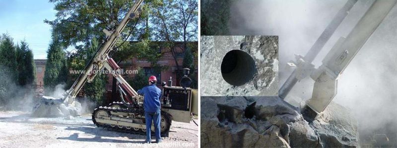 Gl-120y Crawler Down Hole Blast Hole Drilling Rig Prices
