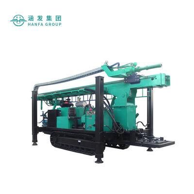 High Construction Efficiency Crawler Type Portable Diesel Water Well Drilling Rig