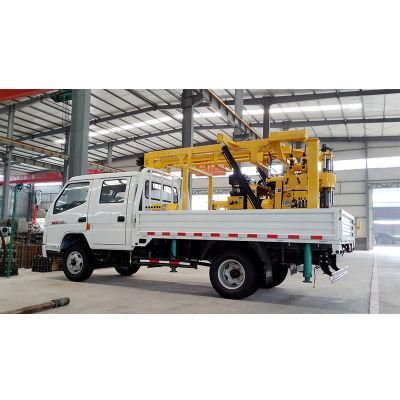 30m-200m Depth Mine Drilling Rig Water Well Drill Rig with Truck