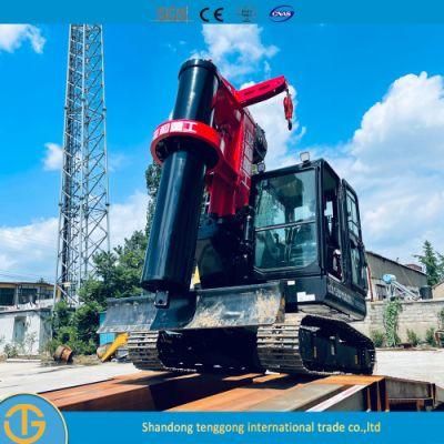 Hydraulic DTH Drill Piling Bored Piling Machine Construction Rotary Drilling Rig
