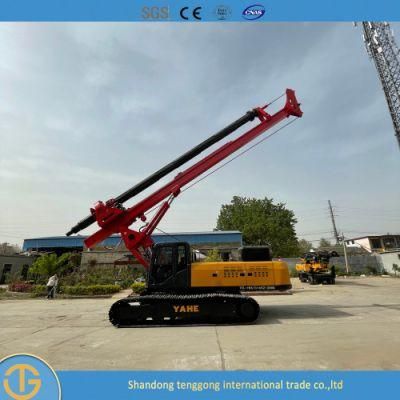50m Mobile Drilling Rig, Borehole Drilling Machine Hydraulic Rotary Piling Equipment