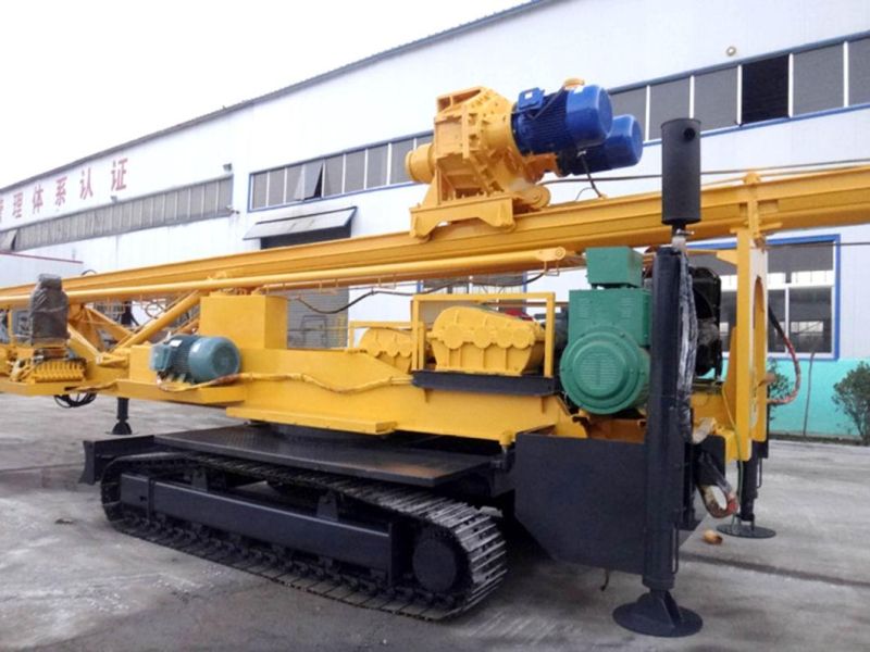 Mini Bore Pile Driving Machine Rotary Drilling Rig for 20m Concrete Foundation Project