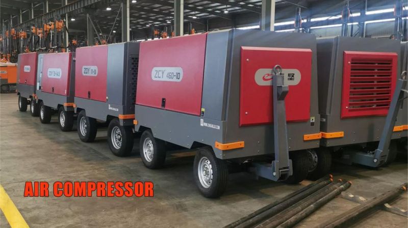 Water Well Drilling Rig Fy200 200m Crawler Drilling with Air Compressor
