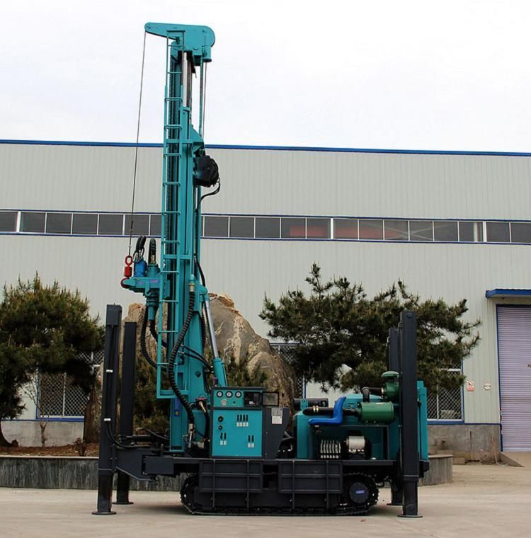 Fy180 Crawler Pneumatic 180m Water Well Drilling Rig
