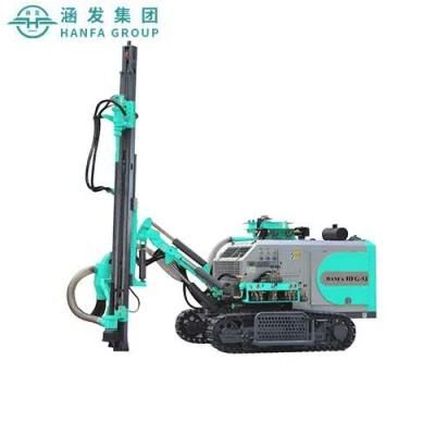 Hfg-53 Integrated DTH Surface Steel Crawler Blast Hole Drilling Rig