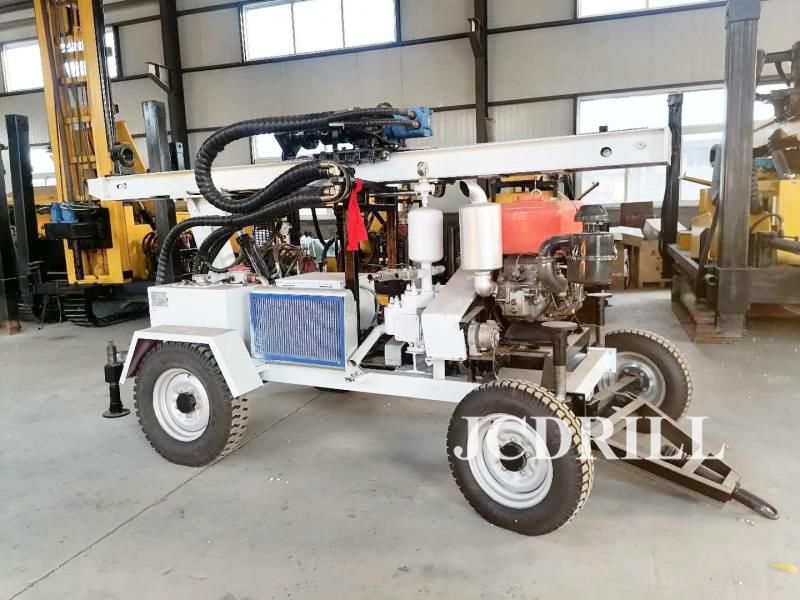 100m Depth Water Well Drilling Rig Hydraulic Drilling Machine for Water