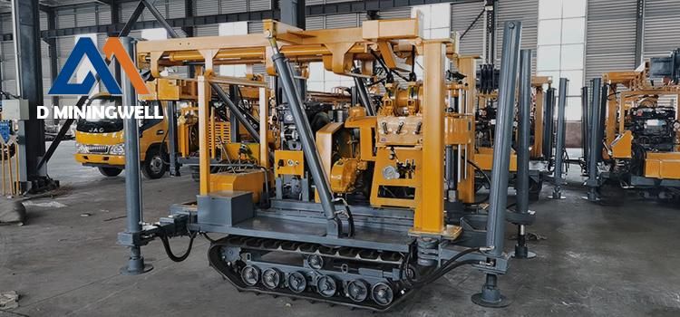 Hz-180y High Speed Geological Core Drilling Machine Rig Crawler Core Drilling Rig