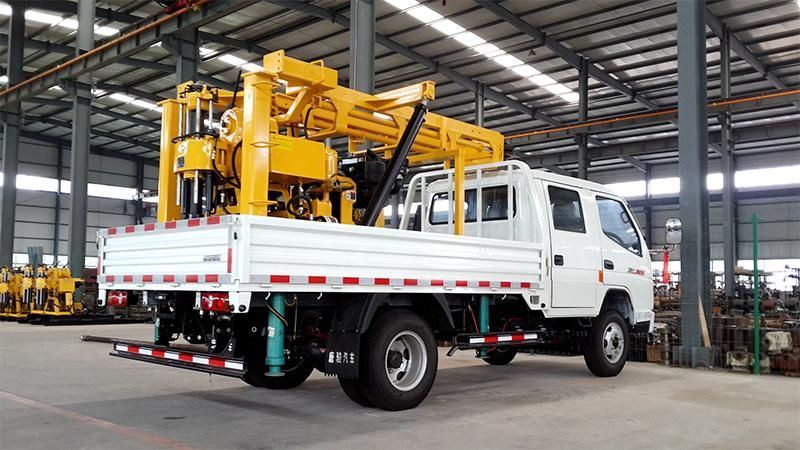 180 M 200m Powerful Mud Pump Water Well Drill Machine Diamond Core Drill Rig