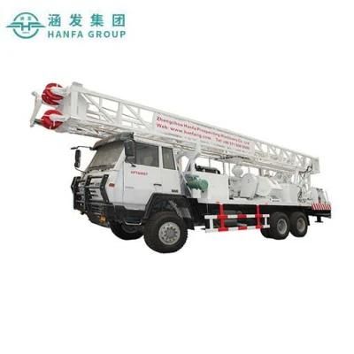 High Power Hft600st Crawler Truck Mounted Water Well Drilling Rig