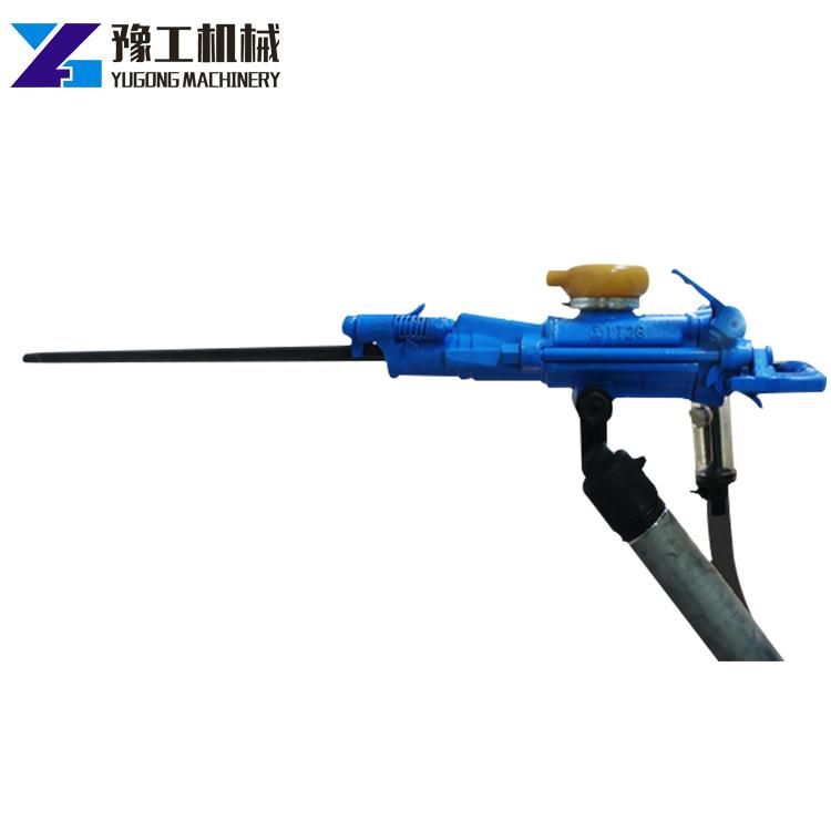 Portable Pneumatic Mining Rock Drill with Air Compressor